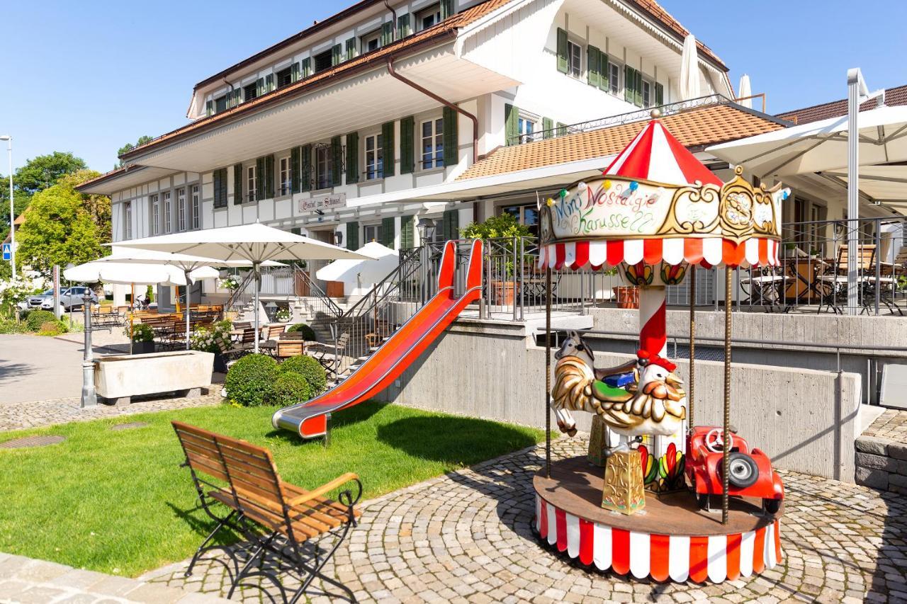 Gasthof Zum Schluessel La Meridienne Fribourg Sa ويبرستوف المظهر الخارجي الصورة