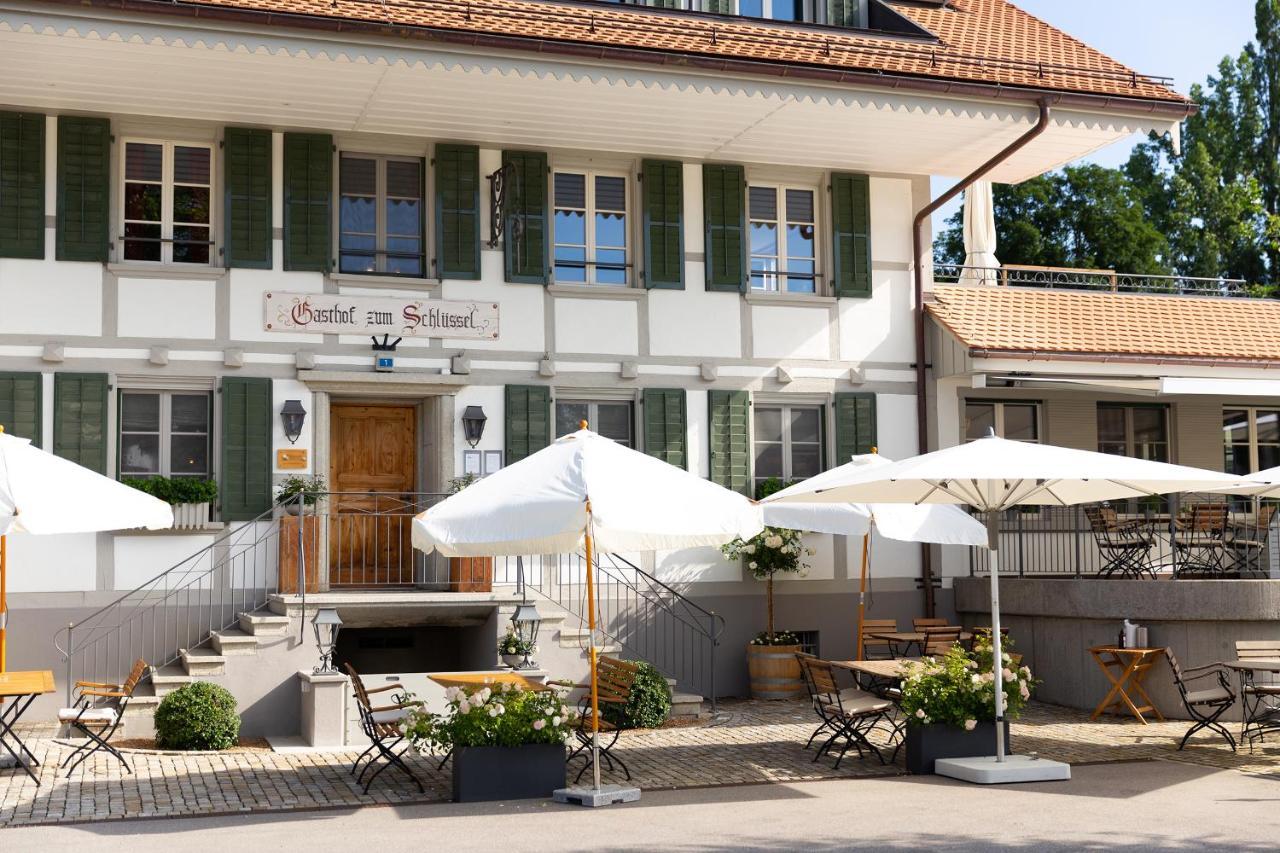 Gasthof Zum Schluessel La Meridienne Fribourg Sa ويبرستوف المظهر الخارجي الصورة