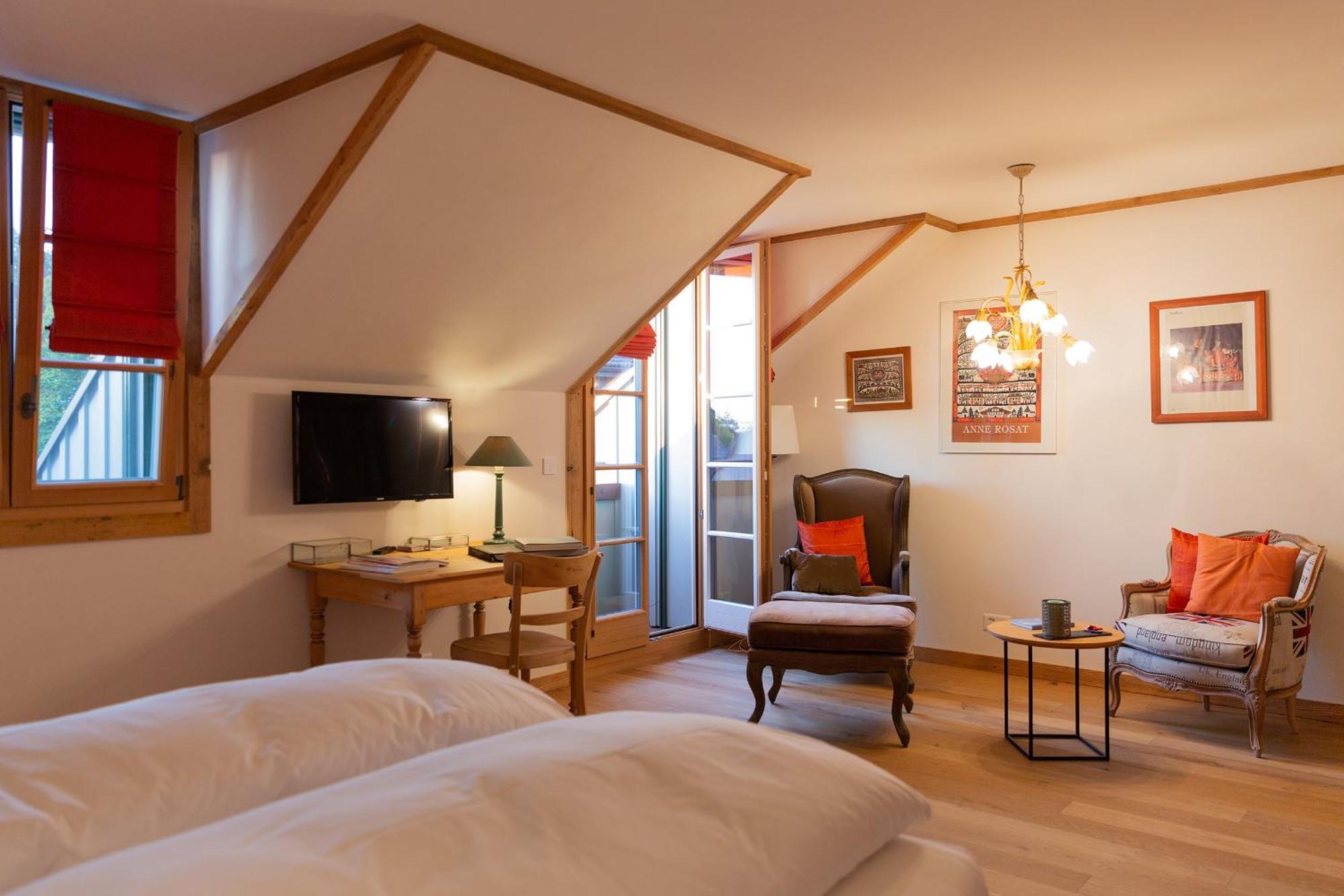 Gasthof Zum Schluessel La Meridienne Fribourg Sa ويبرستوف الغرفة الصورة