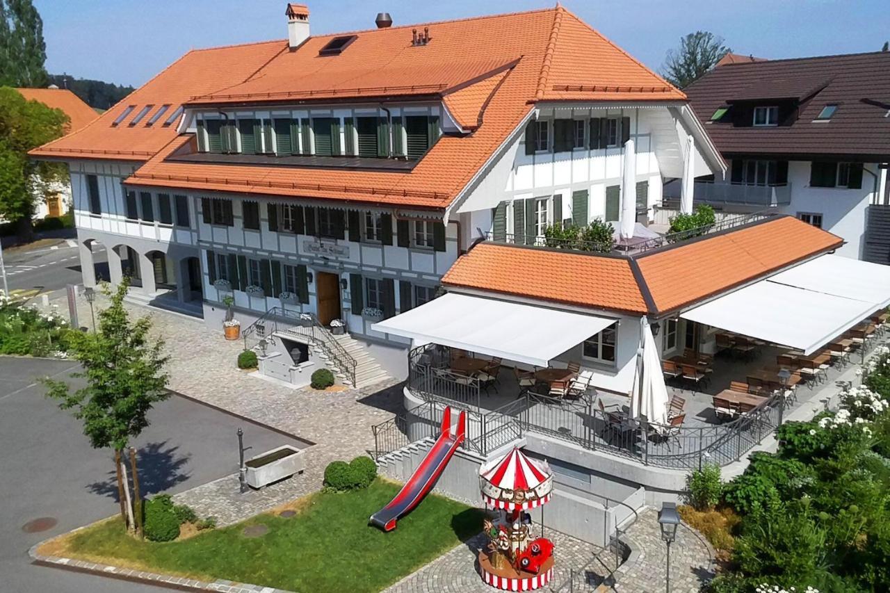 Gasthof Zum Schluessel La Meridienne Fribourg Sa ويبرستوف المظهر الخارجي الصورة